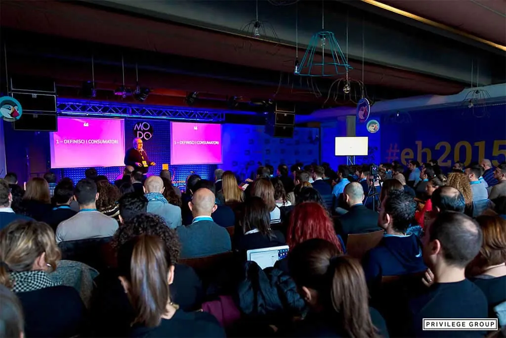 La plenaria di Ecommerce HUB 2015